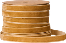 Load image into Gallery viewer, Velvet ribbon on spool - various colours