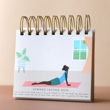 Load image into Gallery viewer, Daily yoga poses flip chart