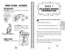 Load image into Gallery viewer, Horrible science quiz book