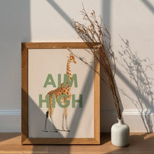 Load image into Gallery viewer, Aim high print (unframed)