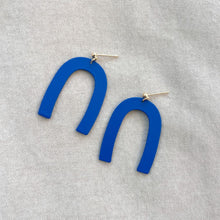 Load image into Gallery viewer, Colourful arc earrings - various colours
