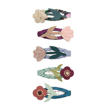 Load image into Gallery viewer, Autumn bouquet mini hair clips