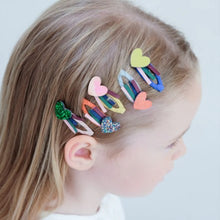 Load image into Gallery viewer, Autumn heart mini clic clacs