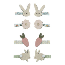 Load image into Gallery viewer, Bunny & flower mini clips