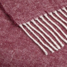 Load image into Gallery viewer, Babele herringbone throw - various colours