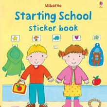 Load image into Gallery viewer, Starting school sticker book