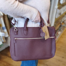 Load image into Gallery viewer, Balsas laptop bag - burgundy