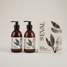 Load image into Gallery viewer, Hand wash & lotion gift set - bay & rosemary
