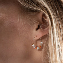 Load image into Gallery viewer, Beach break hoop earrings