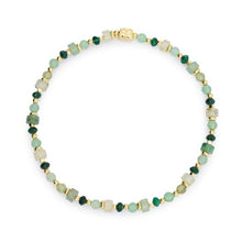 Load image into Gallery viewer, Beryl gold & peridot bead bracelet