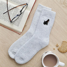 Load image into Gallery viewer, Socks - black & white cat