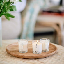 Load image into Gallery viewer, Botanical gift set of 3 votive candles