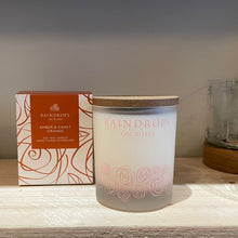 Load image into Gallery viewer, Raindrops on Roses candle - amber & sweet orange