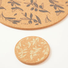 Load image into Gallery viewer, Cork coater - olive & pip - green