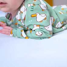 Load image into Gallery viewer, Dancing ducks sleepsuit