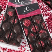 Load image into Gallery viewer, Dark choc & raspberry barrel bar