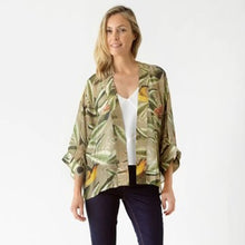 Load image into Gallery viewer, Evergreen kimono - stone