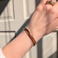 Load image into Gallery viewer, Everyday duo bangle - gold