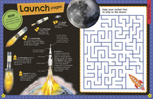 Load image into Gallery viewer, Fact packed activity book: space
