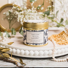 Load image into Gallery viewer, French lavender tin candle