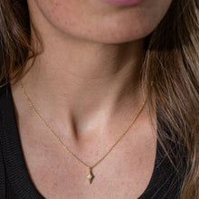 Load image into Gallery viewer, Gold Aurora necklace