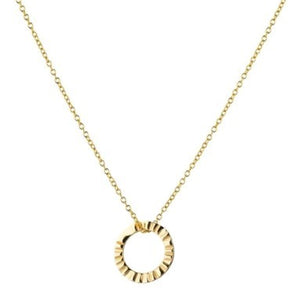 Gold Madrid necklace