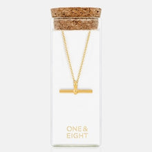 Load image into Gallery viewer, T-bar necklace - gold
