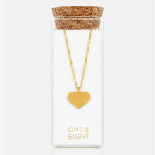Load image into Gallery viewer, Belle heart necklace - gold