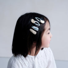 Load image into Gallery viewer, Green Easter egg hair accessories set