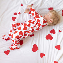 Load image into Gallery viewer, Love heart sleepsuit