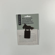 Load image into Gallery viewer, Recycled leather bookmark