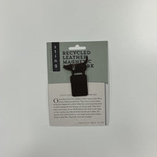 Load image into Gallery viewer, Recycled leather bookmark