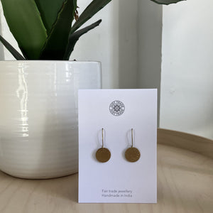 Asha circle earrings - small