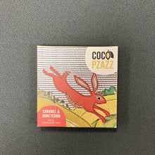Load image into Gallery viewer, Caramel & honeycomb milk choc bar - March hare