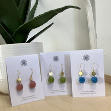 Load image into Gallery viewer, Garden small earrings - various colours
