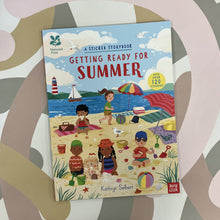 Load image into Gallery viewer, Getting ready for summer sticker book