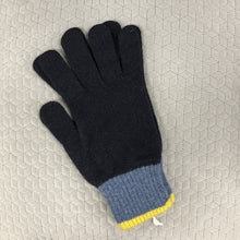Load image into Gallery viewer, Lambswool gloves - navy