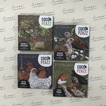 Load image into Gallery viewer, Three French hens - salted caramel milk choc