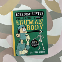 Load image into Gallery viewer, Boredom buster puzzle activity book - human body