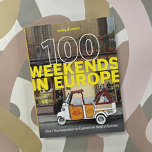 Load image into Gallery viewer, 100 weekends in Europe book