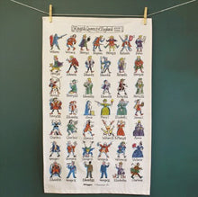 Load image into Gallery viewer, Kings & queens tea towel