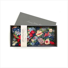 Load image into Gallery viewer, Lavender heart & liberty hankie - thorpe red