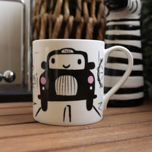 Load image into Gallery viewer, Little black cab mug