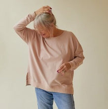 Load image into Gallery viewer, Lulu sweatshirt - dusky pink