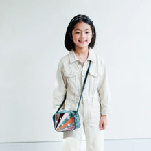 Load image into Gallery viewer, Luxe velvet stripe bag