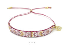 Load image into Gallery viewer, Matira hot pink beaded friendship bracelet