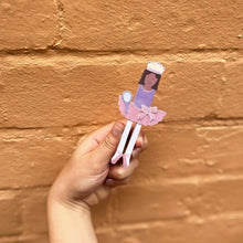 Load image into Gallery viewer, Make your own ballerina peg doll