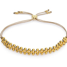 Load image into Gallery viewer, Marisol gold beaded friendship bracelet
