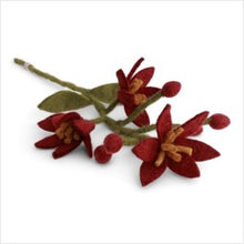 Load image into Gallery viewer, Nova flower - dark red