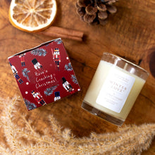 Load image into Gallery viewer, Nutcracker (winter love) mini votive boxed candle